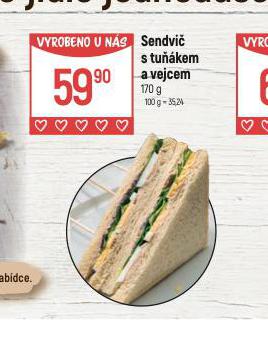 SENDVI S TUKEM A VEJCEM