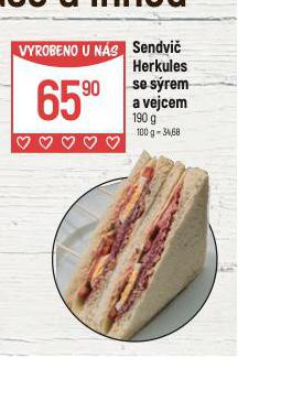 SENDVI HERKULES SE SREM A VEJCEM
