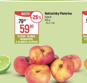 NEKTARINKY PLATERINA