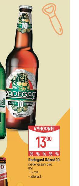 PIVO RADEGAST RZN 10