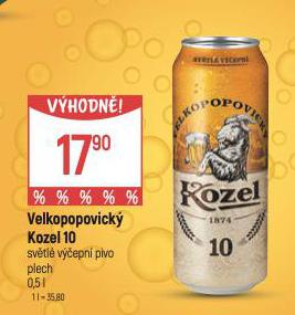 PIVO VELKOPOPOVICK KOZEL 10