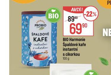 BIO HARMONIE PALDOV KAFE INSTANTN S CIKORKOU