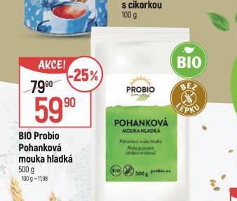 BIO PROBIO POHANKOV MOUKA HLADK