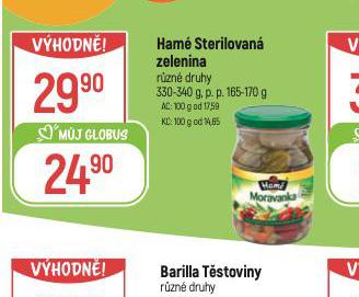 HAM STERILOVAN ZELENINA