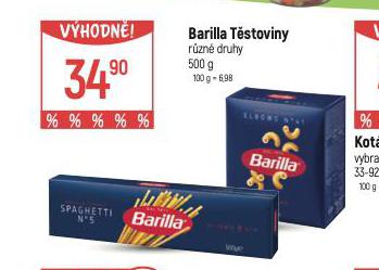BARILLA TSTOVINY