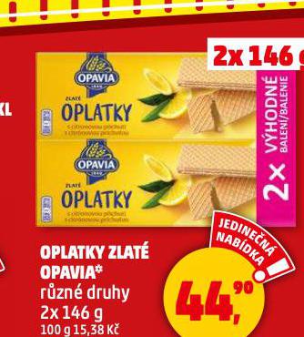 OPLATKY ZLAT OPAVIA