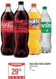 COCA COLA, FANTA, SPRITE