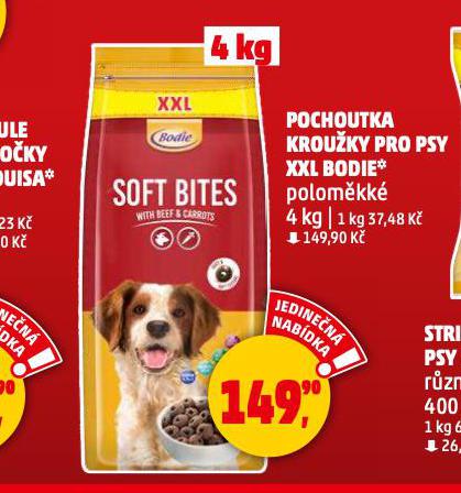BODIE POCHOUTKY PRO PSY