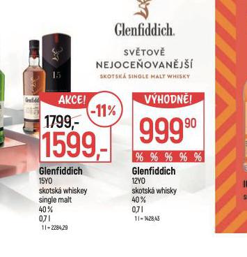 GLENFIDDICH 12 YO