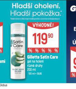 GILLETTE SATIN CARE GEL NA HOLEN