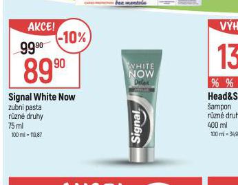 SIGNAL WHITE NOW ZUBN PASTA