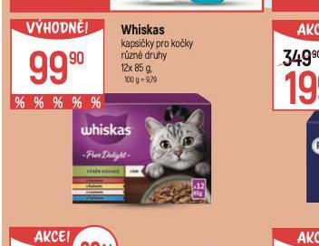 WHISKAS KAPSIKY PRO KOKY