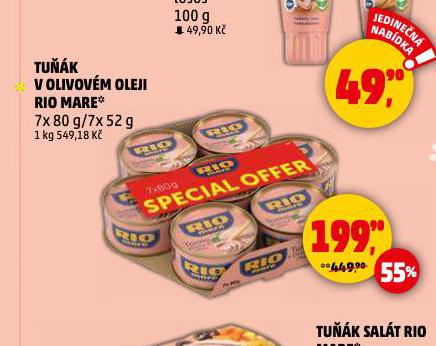 TUK V OLIVOVM OLEJI RIO MARE