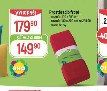 PROSTRADLO FROT 180 x 200 CM