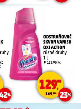 VANISH OXI ACTION ODSTRAOVA SKVRN
