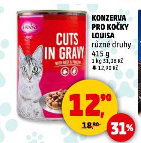LOUISA KONZERVA PRO KOKY