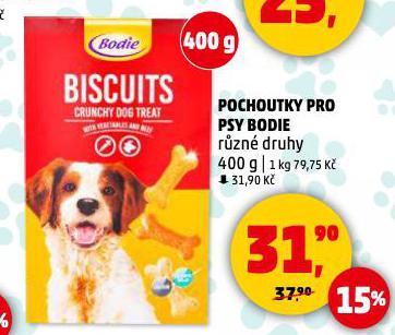 BODIE POCHOUTKY PRO PSY