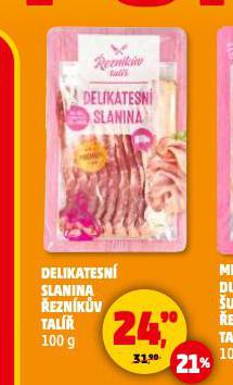 DELIKATESN SLANINA
