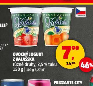 OVOCN JOGURT Z VALASKA
