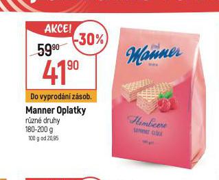 MANNER OPLATKY