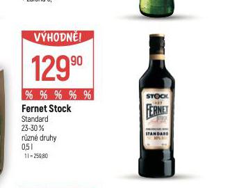FERNET STOCK