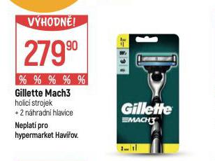 GILLETTE MACH3 HOLIC STROJEK