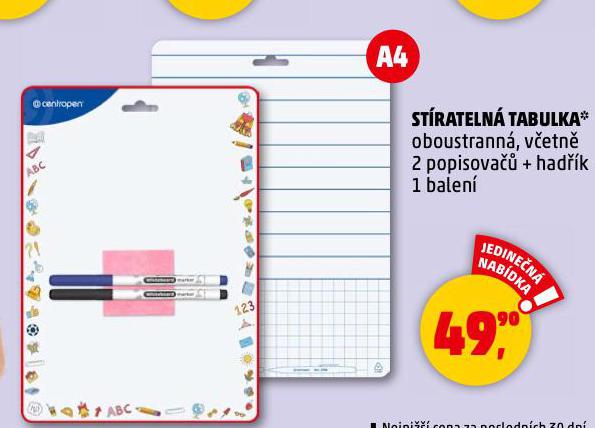 STRATELN TABULKA