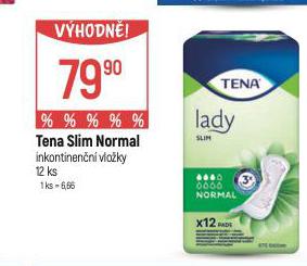 TENA SLIM NORMAL INKONTINENN VLOKY