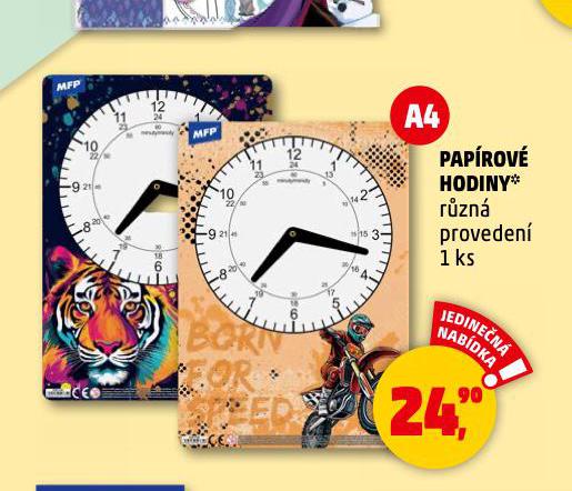 PAPROV HODINY