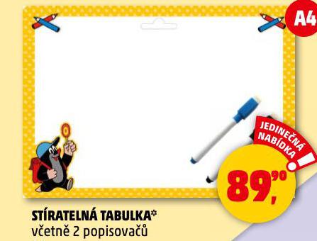 STRATELN TABULKA