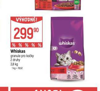 WHISKAS GRANULE PRO KOKY