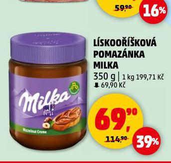 MILKA LSKOO͊KOV POMAZNKA