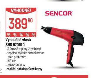 VYSOUE VLAS SENCOR