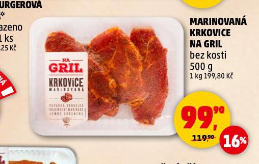 MARINOVAN KRKOVICE NA GRIL