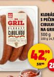 KLOBSY S PEENOU CIBULKOU NA GRIL