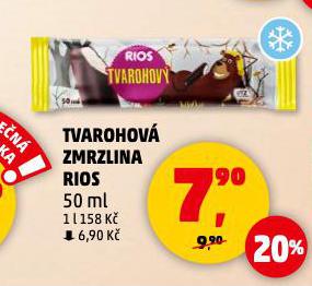 TVAROHOV ZMRZLINA RIOS