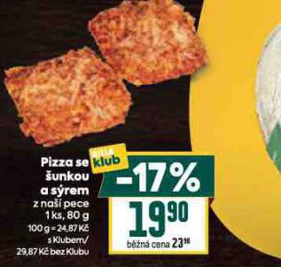 PIZZA SE UNKOU A SREM