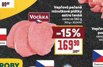 VEPOV PEEN MINUTKOV PLTKY EXTRA TENK