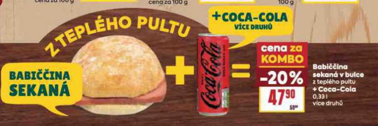 BABIINA SEKAN V BULCE + COCA COLA