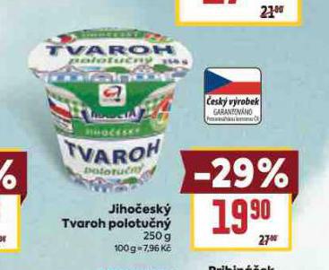 JIHOESK TVAROH POLOTUN