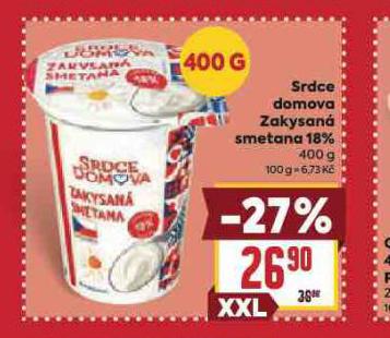 ZAKYSAN SMETANA 18%