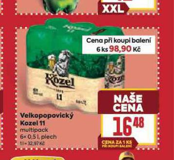 PIVO VELKOPOPOVICK KOZEL 11