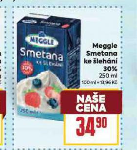 MEGGLE SMETANA KE LEHN 30%