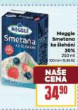 MEGGLE SMETANA KE LEHN 30%