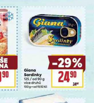 GIANA SARDINKY