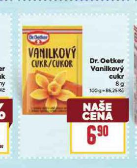 DR. OETKER VANILKOV CUKR