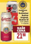 PIVO BUDWEISER BUDVAR ORIGINAL