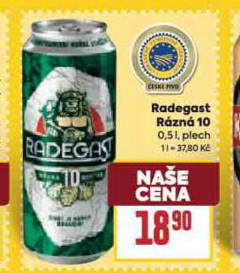 PIVO RADEGAST RZN 10