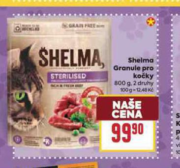 SHELMA GRANULE PRO KOKY