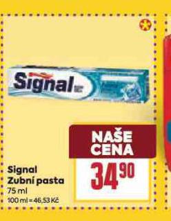 SIGNAL ZUBN PASTA